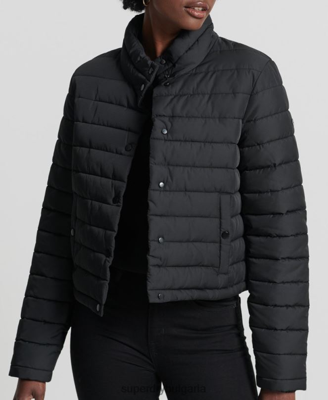 Superdry облекло N00H5574 черен Жени фуджи яке