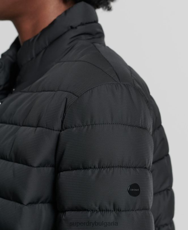 Superdry облекло N00H5574 черен Жени фуджи яке