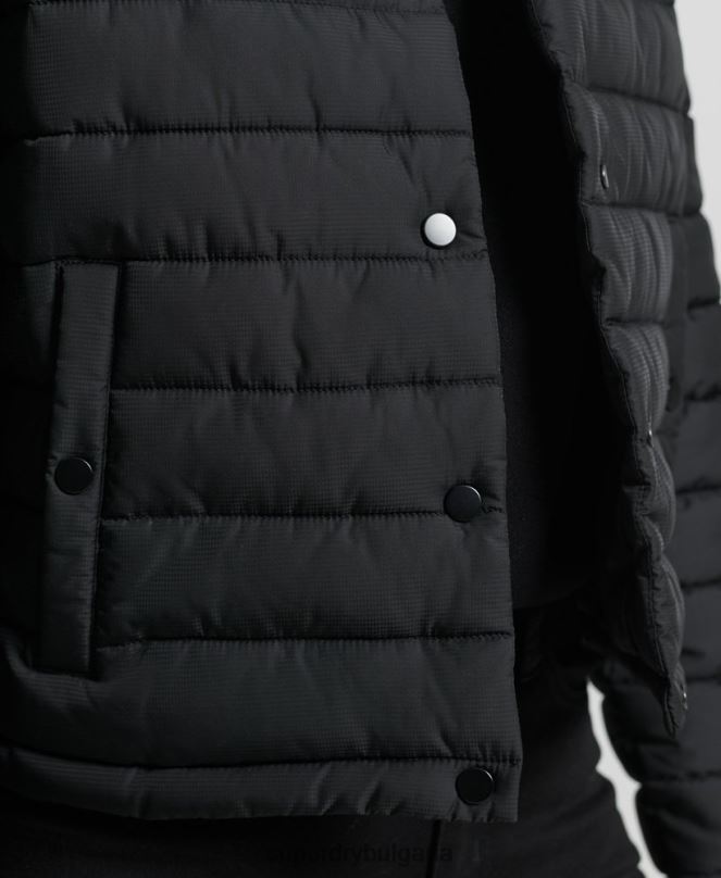Superdry облекло N00H5574 черен Жени фуджи яке
