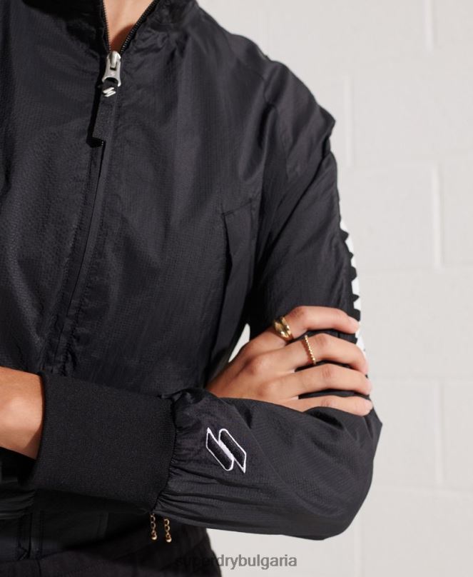 Superdry облекло N00H5575 черен Жени кодово енергийно яке sd-windrunner