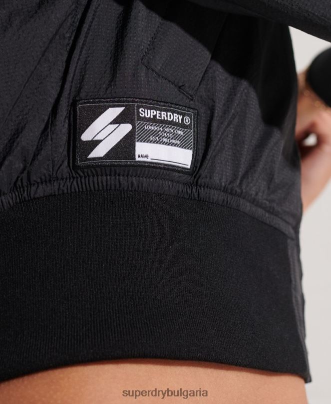 Superdry облекло N00H5575 черен Жени кодово енергийно яке sd-windrunner