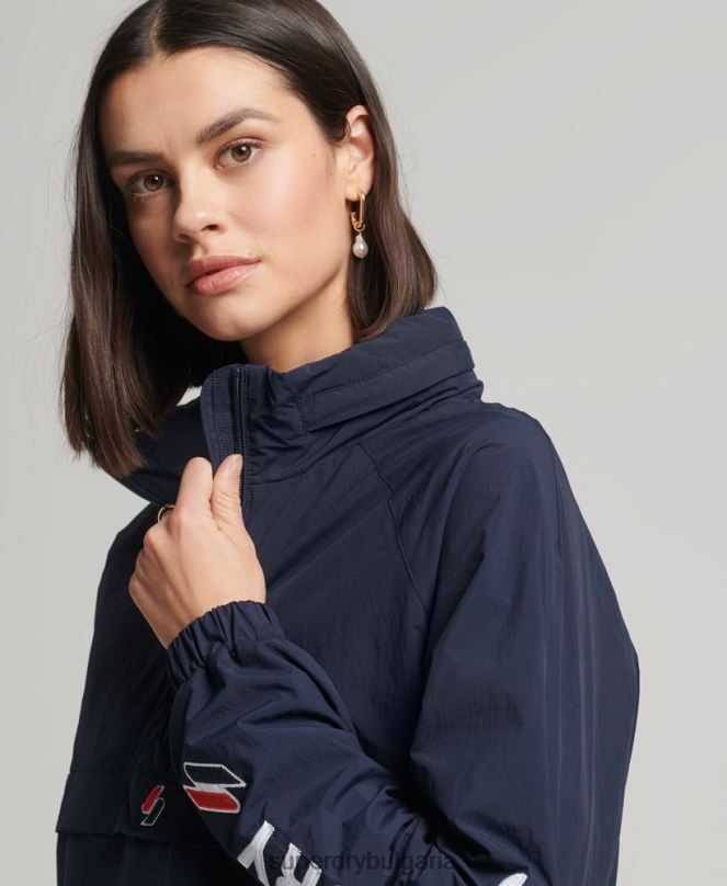 Superdry облекло N00H5581 военноморски флот Жени код основни графични разходи