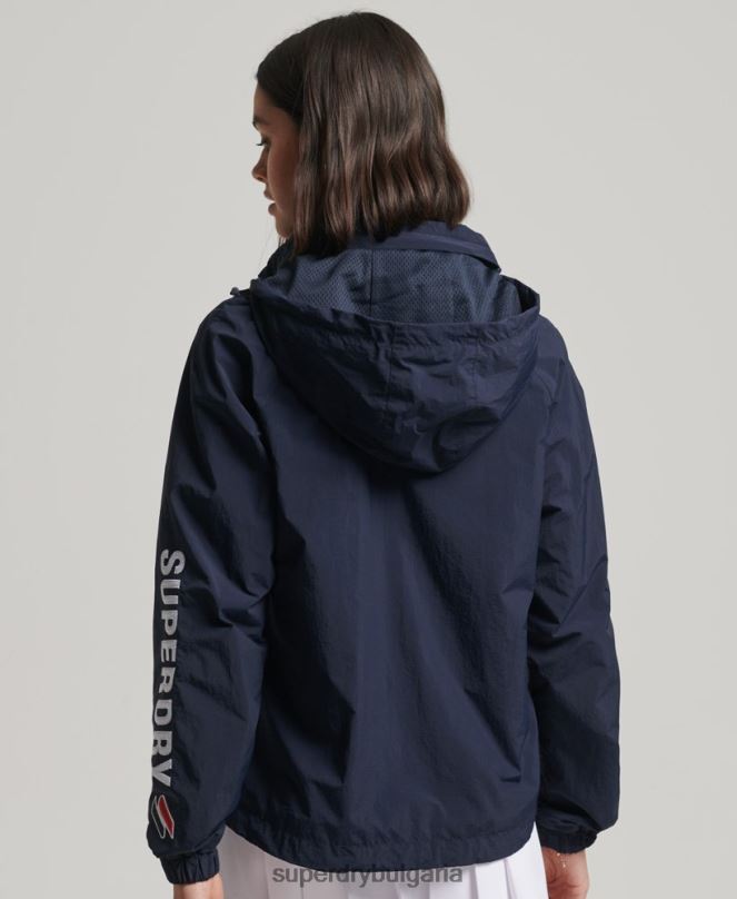 Superdry облекло N00H5581 военноморски флот Жени код основни графични разходи