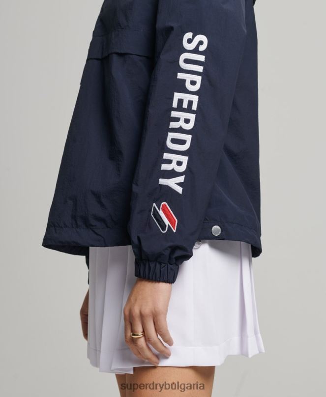 Superdry облекло N00H5581 военноморски флот Жени код основни графични разходи
