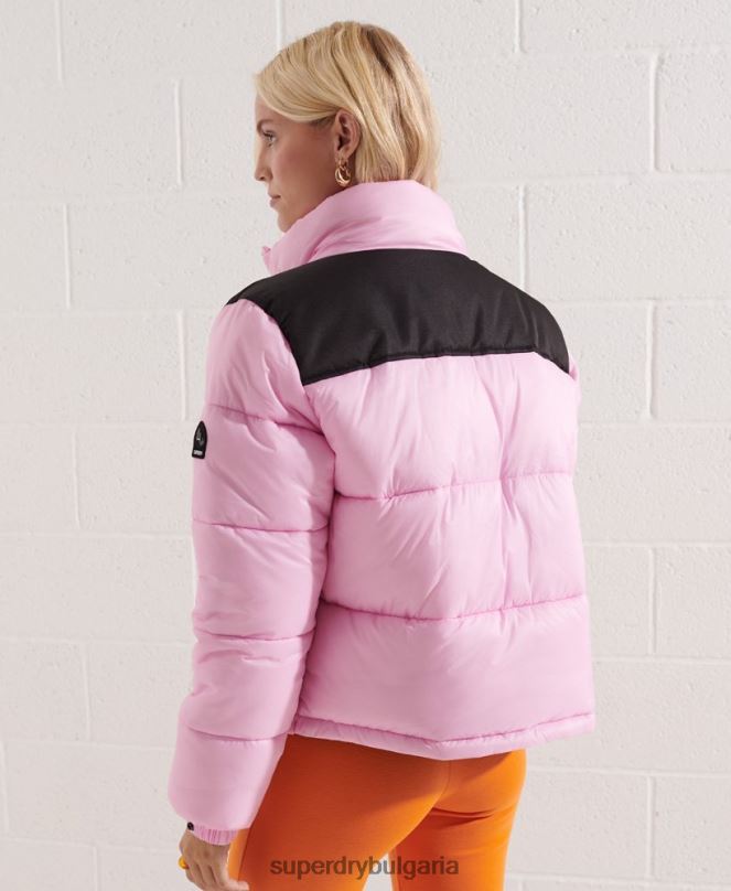 Superdry облекло N00H5601 розово Жени кодово яке