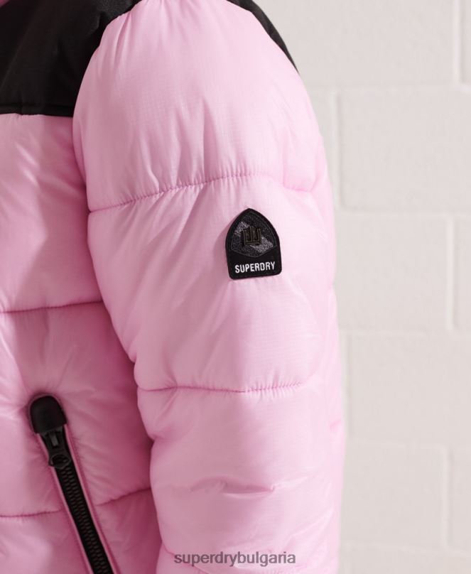 Superdry облекло N00H5601 розово Жени кодово яке