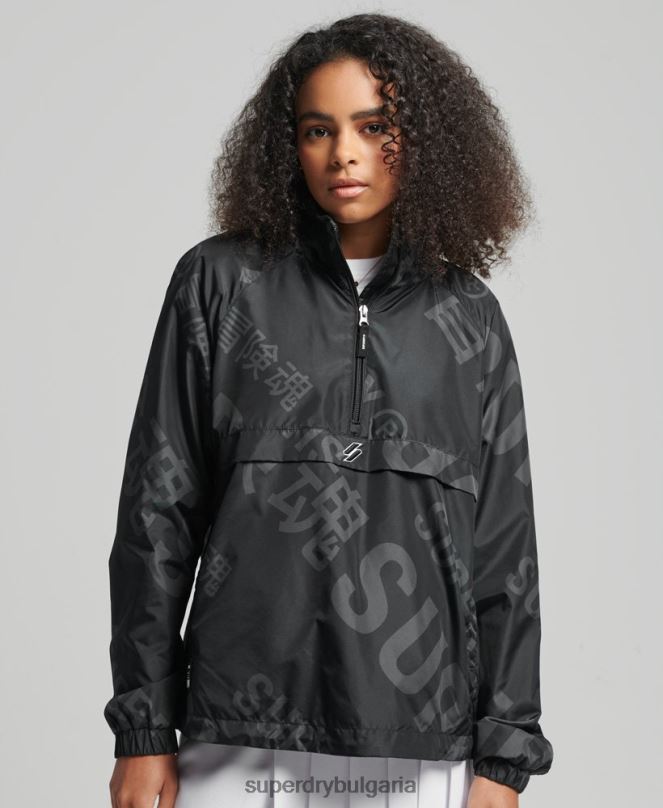Superdry облекло N00H5602 черен Жени код основни графични разходи