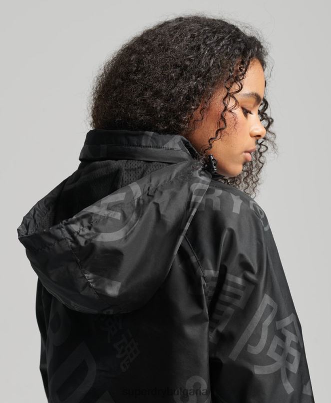 Superdry облекло N00H5602 черен Жени код основни графични разходи