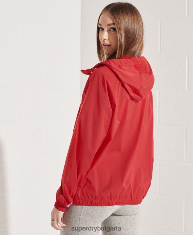 Superdry облекло N00H5604 червен Жени кодово спортно леко яке