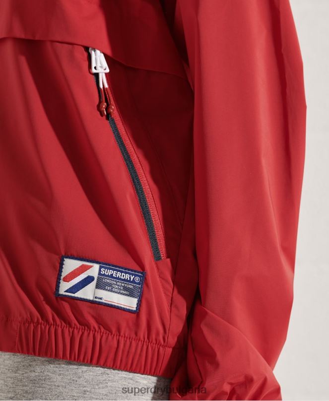 Superdry облекло N00H5604 червен Жени кодово спортно леко яке