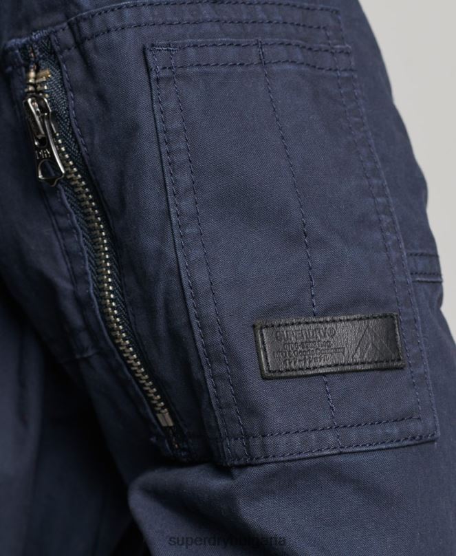 Superdry облекло N00H5609 военноморски флот Жени поле парка