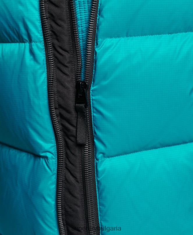 Superdry облекло N00H5631 зелено Жени спортно кодово яке с пуф