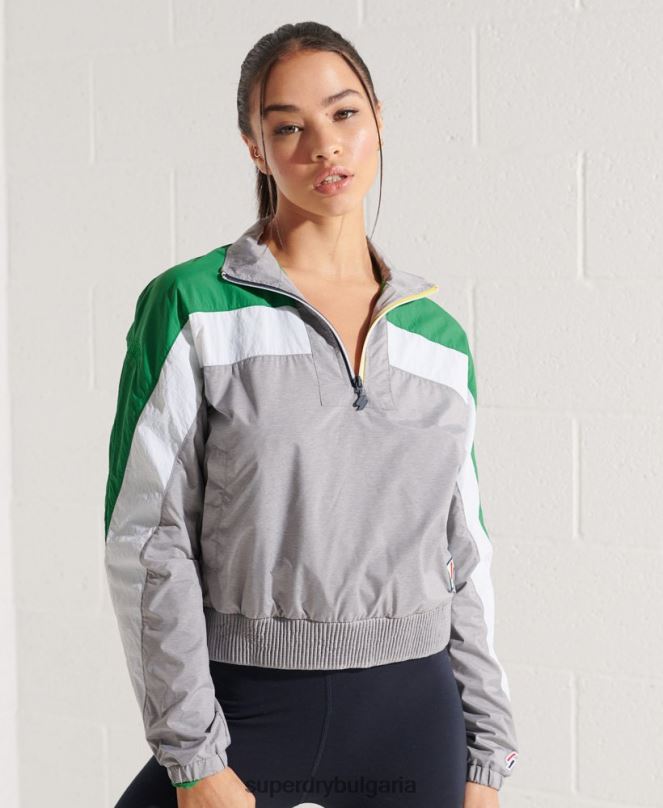 Superdry облекло N00H5645 сиво Жени горна част на долман