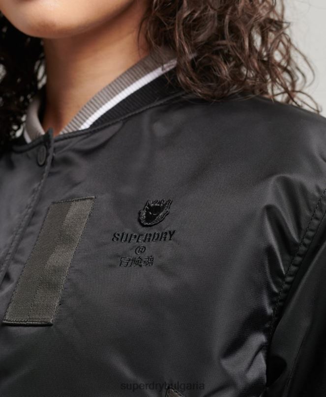 Superdry облекло N00H5661 черен Жени опортюнистично бомбардировъчно яке ma-1