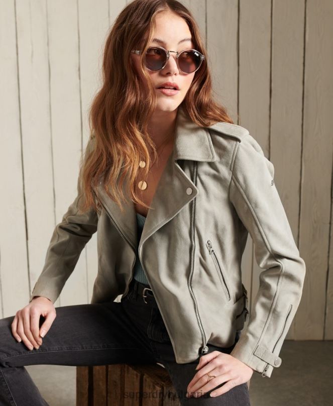 Superdry облекло N00H5668 сметана Жени класическо велурено яке