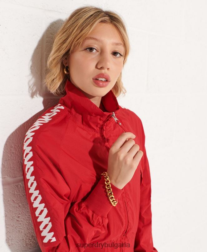 Superdry облекло N00H5670 червен Жени кодово енергийно яке sd-windrunner