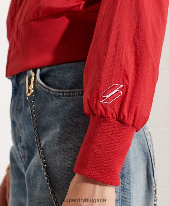 Superdry облекло N00H5670 червен Жени кодово енергийно яке sd-windrunner