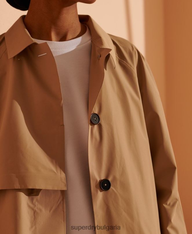 Superdry облекло N00H5691 бежово Жени ограничено издание tech mac