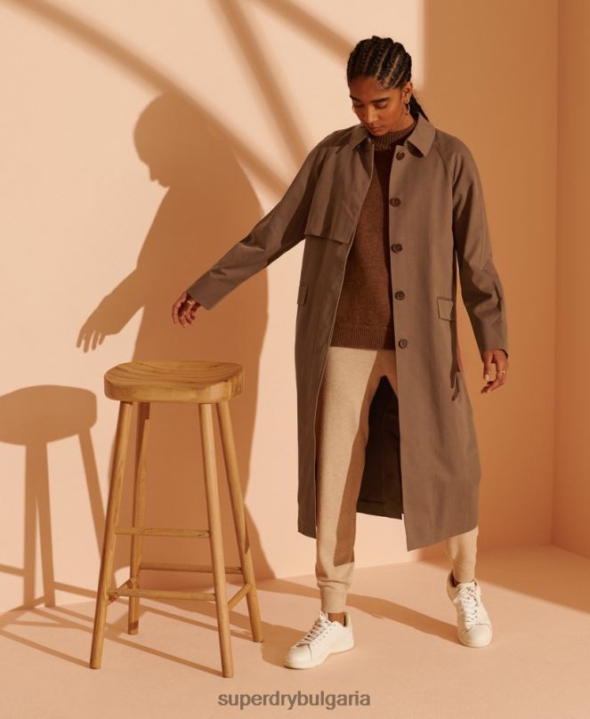 Superdry облекло N00H5692 кафяво Жени ограничено издание класически mac