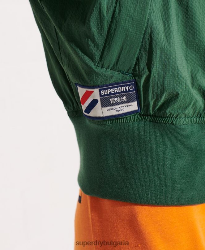 Superdry облекло N00H5698 зелено Жени кодово енергийно яке sd-windrunner