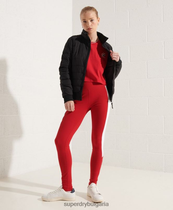 Superdry облекло N00H5713 черен Жени бомбър яке fuji