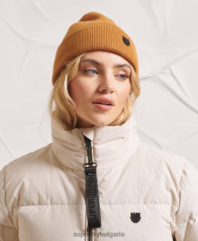 Superdry облекло N00H5730 светло сив Жени пухено яке yama-no-kami
