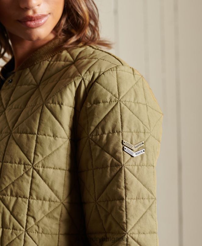 Superdry облекло N00H5732 тен Жени подплатено яке