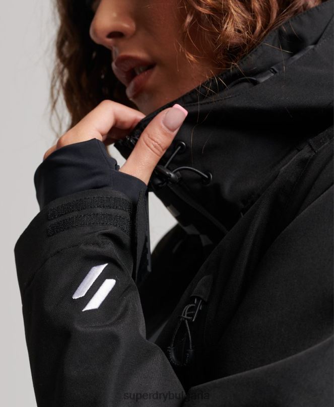 Superdry облекло N00H6541 черен Жени най-доброто спасително яке