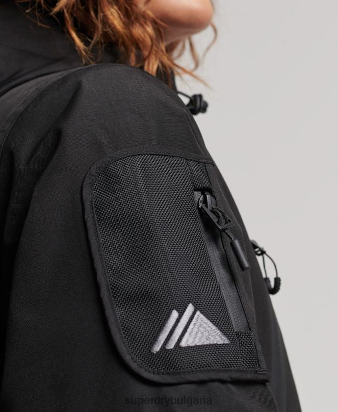 Superdry облекло N00H6541 черен Жени най-доброто спасително яке
