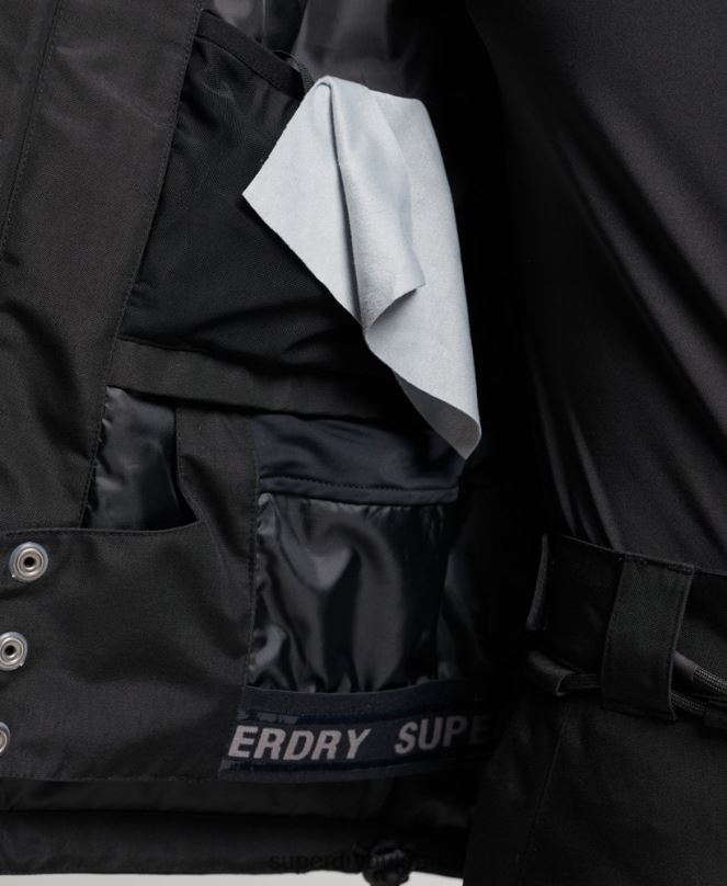 Superdry облекло N00H6541 черен Жени най-доброто спасително яке