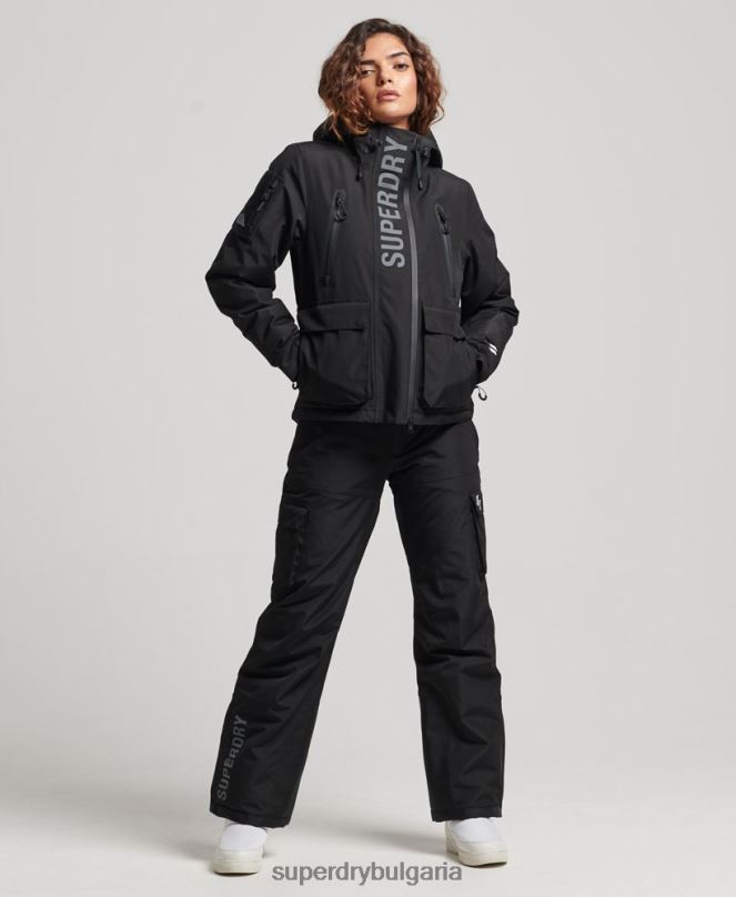 Superdry облекло N00H6541 черен Жени най-доброто спасително яке
