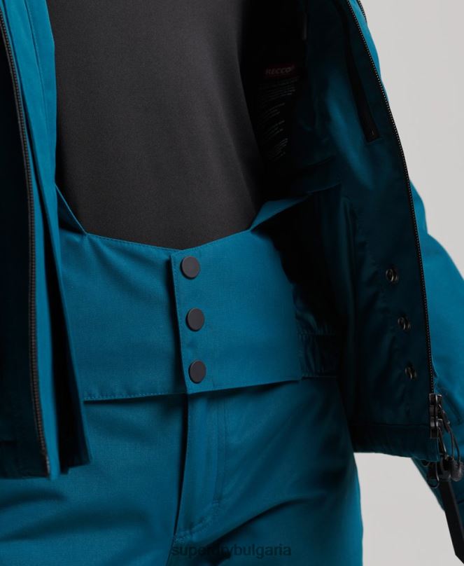 Superdry облекло N00H6549 тюркоаз Жени най-доброто спасително яке