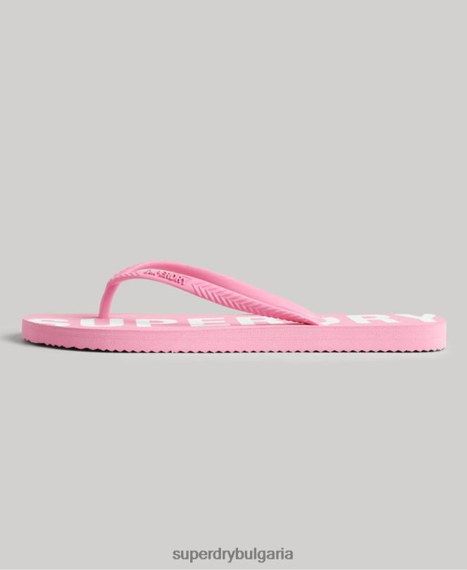 Superdry обувки N00H4366 розово Жени код основни спортни джапанки