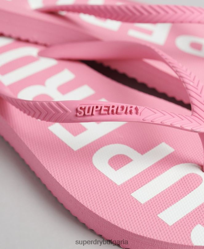 Superdry обувки N00H4366 розово Жени код основни спортни джапанки