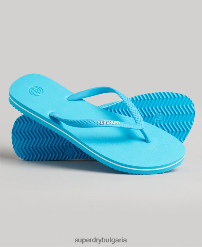 Superdry обувки N00H4368 син Жени ретро класически джапанки