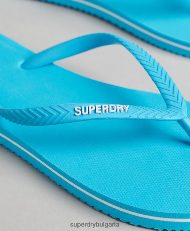 Superdry обувки N00H4368 син Жени ретро класически джапанки