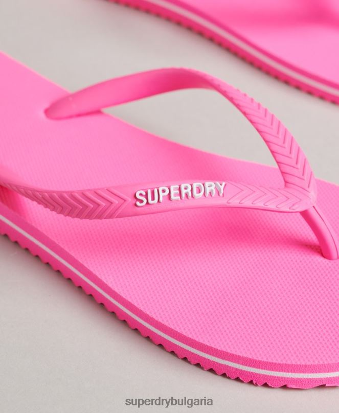 Superdry обувки N00H4382 розово Жени ретро класически джапанки