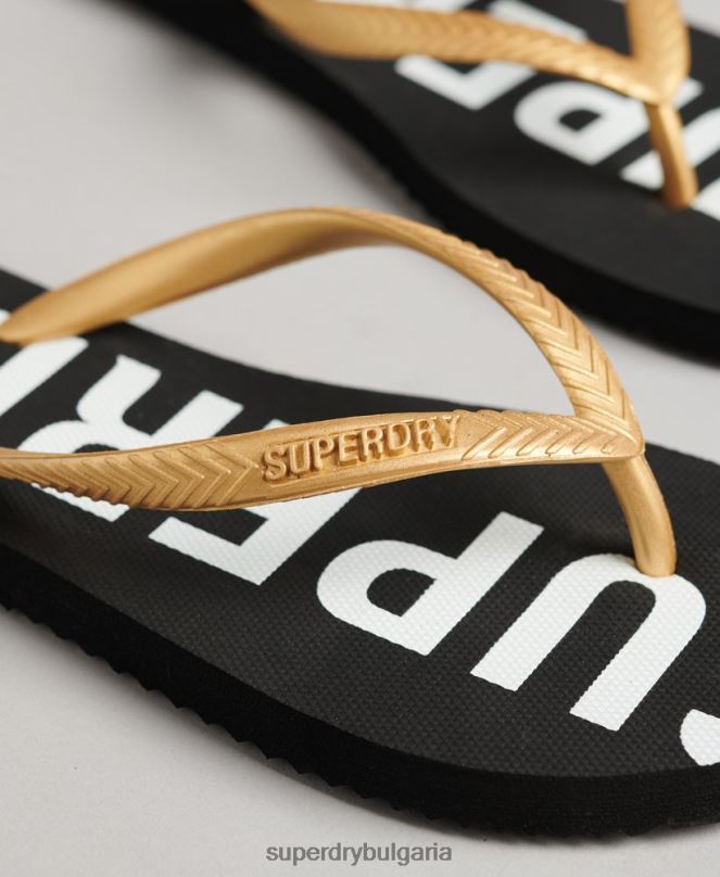 Superdry обувки N00H4388 черен Жени код основни джапанки
