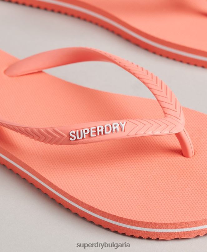 Superdry обувки N00H4397 корал Жени ретро класически джапанки