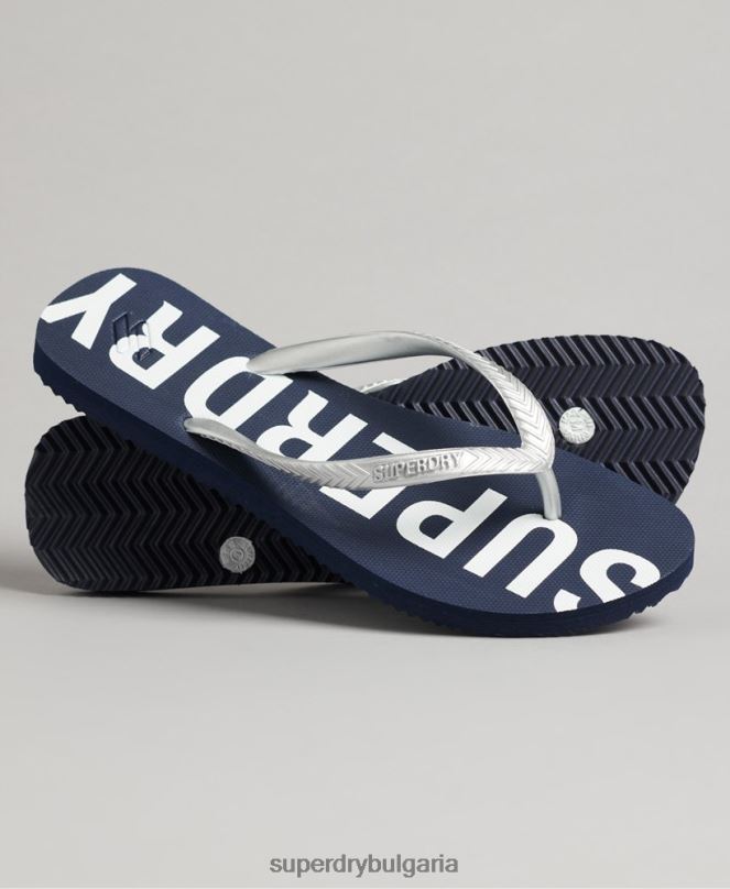 Superdry обувки N00H4412 военноморски флот Жени код основни джапанки
