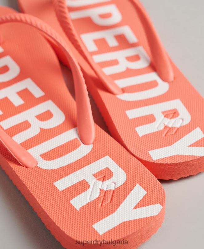 Superdry обувки N00H4416 корал Жени код основни джапанки