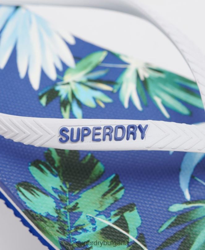 Superdry обувки N00H6770 син Жени класически винтидж джапанки