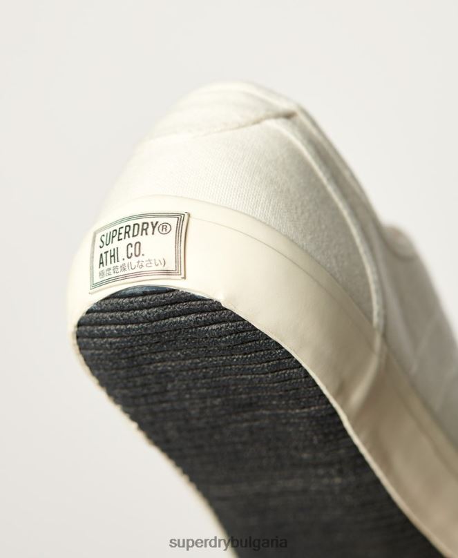 Superdry обувки N00H2113 бяло Жени вегански ниски професионални класически маратонки