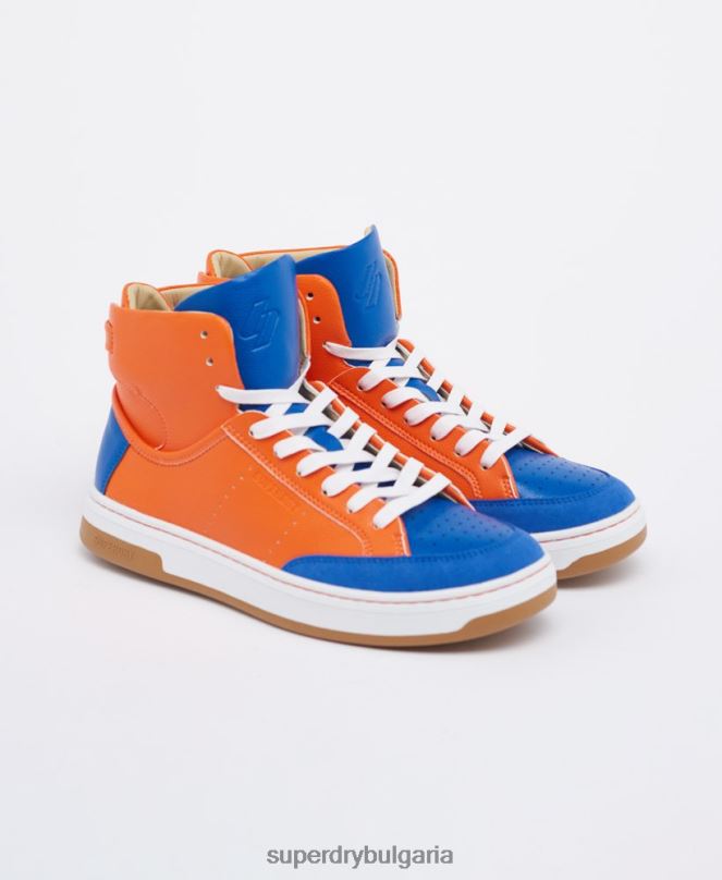 Superdry обувки N00H4405 син Жени вегански спортни високи маратонки