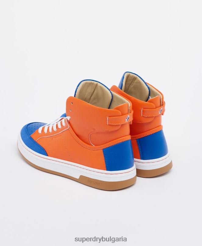 Superdry обувки N00H4405 син Жени вегански спортни високи маратонки