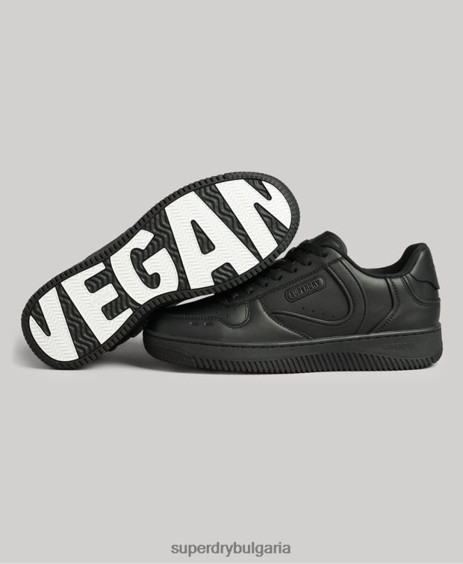 Superdry обувки N00H4425 черен Жени масивни вегански маратонки