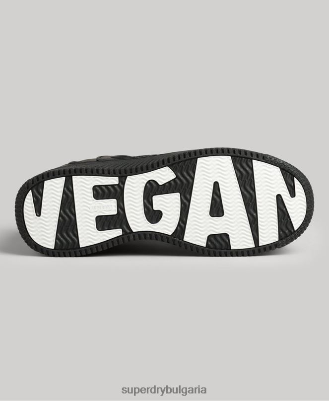 Superdry обувки N00H4425 черен Жени масивни вегански маратонки