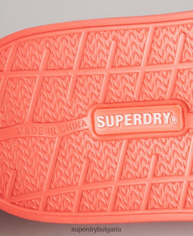 Superdry обувки N00H4380 корал Жени плъзгачи за основен басейн