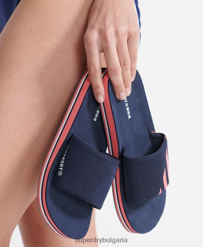 Superdry обувки N00H6721 военноморски флот Жени спортни пързалки за плуване