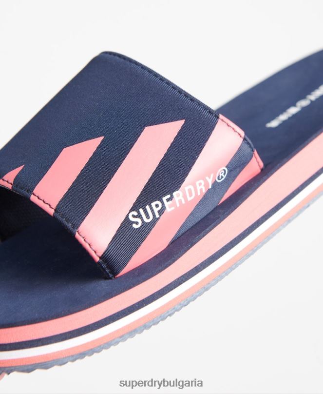 Superdry обувки N00H6721 военноморски флот Жени спортни пързалки за плуване